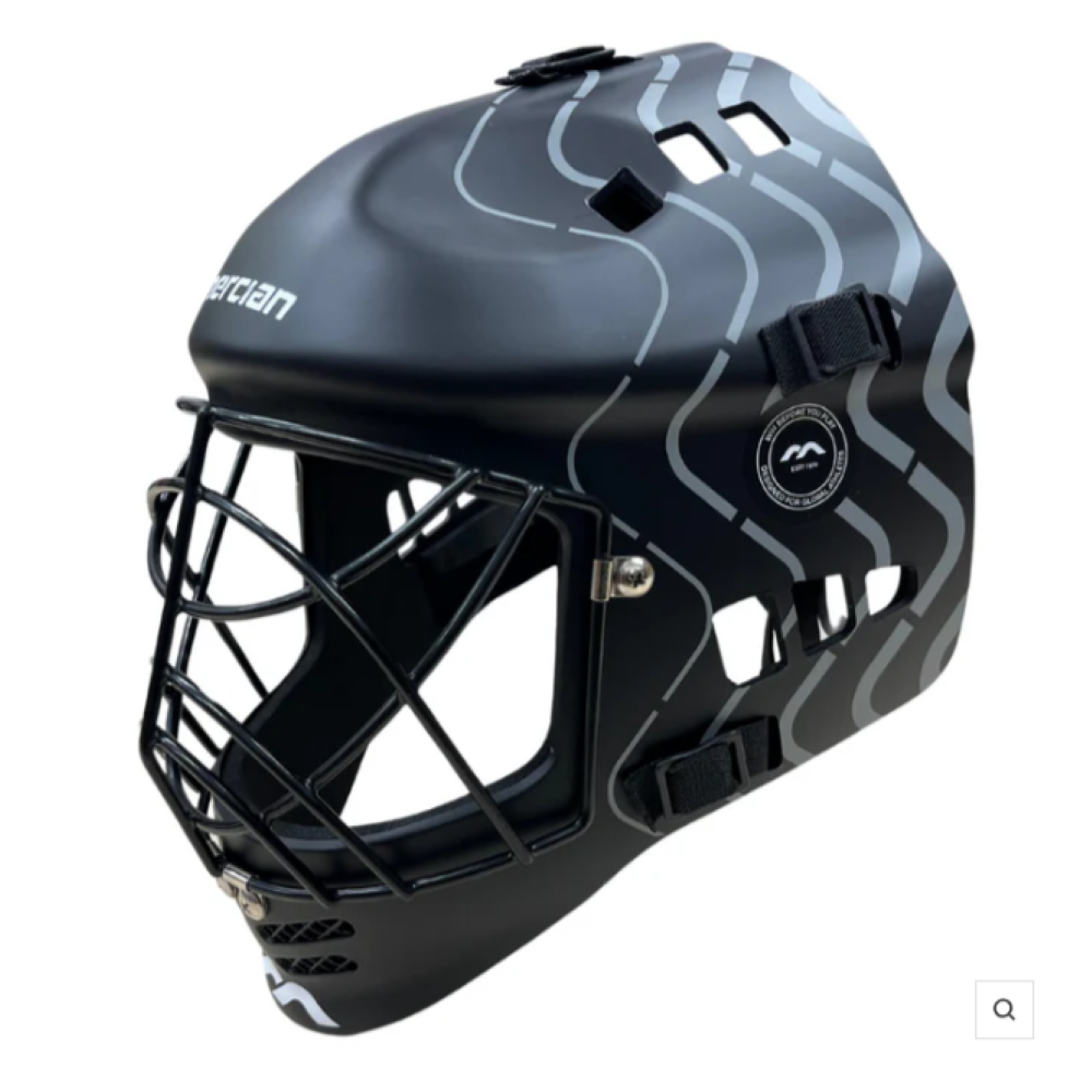 Mercian Junior Field Hockey Helmet Black