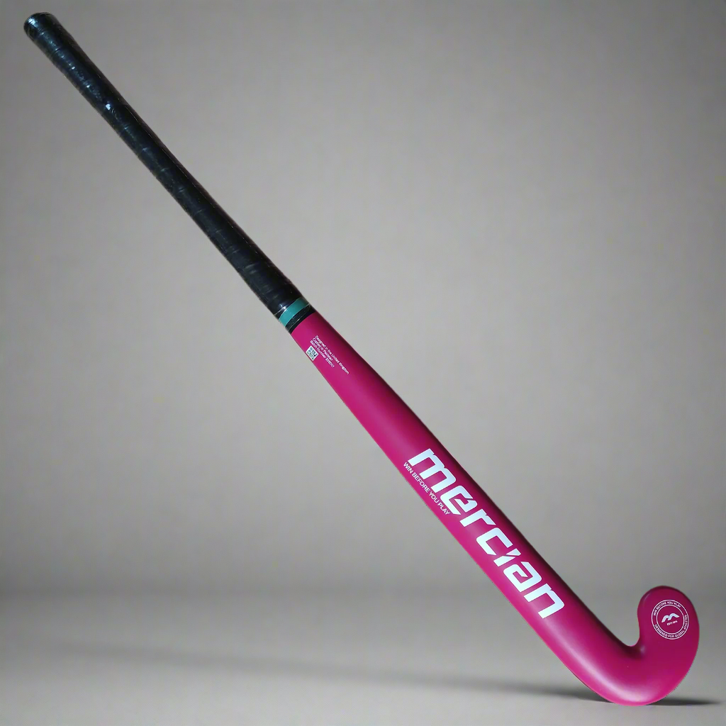 Mercian Pink Wood Field Hockey Stick Rear