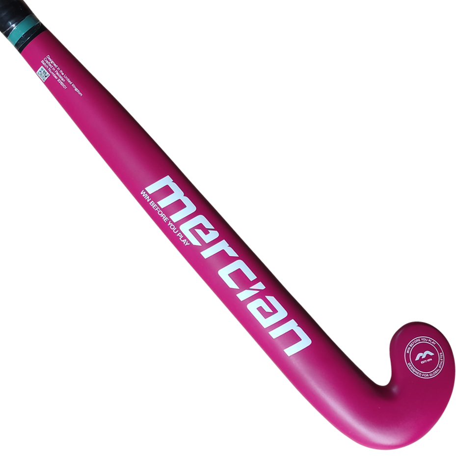 Mercian Pink Wood Field Hockey Stick