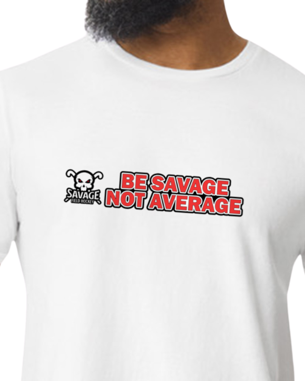 Short Sleeve Eco T-Shirt - Be Savage, Not Average